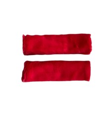 Peluş Seyahat Emniyet Kemer Pedi Kılıfı 2'li Kırmızı
