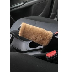 Yumuşak Peluş El Freni Süsü Kahverengi