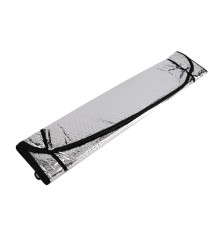 Metalize Ön Cam Minibüs Otobüs Güneşlik Büyük XXL 165x85cm Gri OSN1004