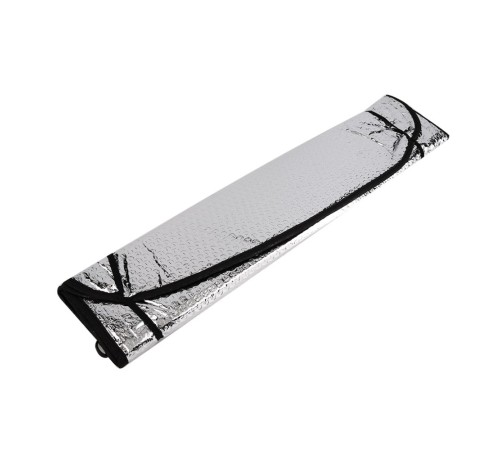 Metalize Ön Cam Minibüs Otobüs Güneşlik Büyük XXL 165x85cm Gri OSN1004