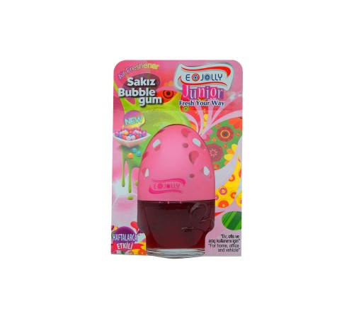 E-Jolly Junior Kavanoz Şişe Oto Kokusu Sakız 100ml