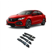 Honda Civic FC5 2016 - 2021 Uyumlu Kapı Kolu Piyano Black