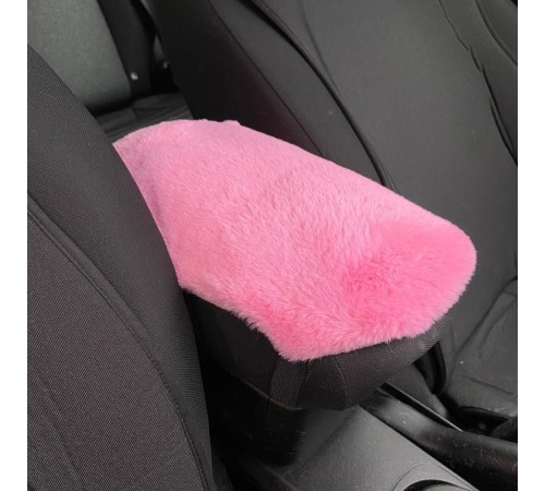 Yumuşak Peluş Kol Dayama Kolçak Minderi Şeker Pembe