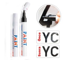 Paint Plaka Yazma Kalemi Siyah