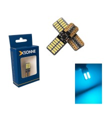 T10 Led Ampul 24 Ledli Canbuslı Park Ampulü 2'li Takım Buz Mavi