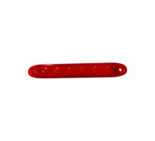 Kırmızı Parmak Led Dorse Lamba 6 Ledli 13.5 cm 12-24V