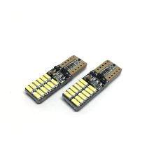 T10 Led Ampul 24 Ledli Canbuslı Park Ampulü Beyaz 2'li