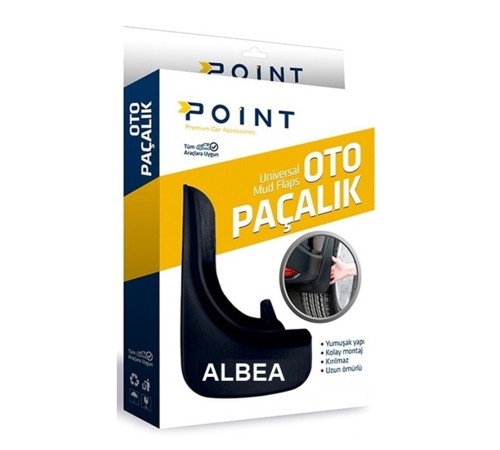 Fiat Albea Paçalık Tozluk Çamurluk Siyah 2'li