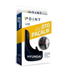 Hyundai Paçalık Tozluk Çamurluk Universal Siyah 2'li