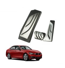 BMW 1 3 5 Serisi F20 F30 F31 F32 F33 F34 F36 Uyumlu M Sport Geçme Otomatik Pedal Seti Orijinal Siyah Krom