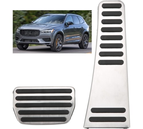 Volvo XC90 XC60 2019 ve Üzeri Uyumlu Orijinal Otomatik Pedal Seti 2 Parça