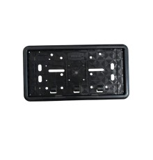 Çerçeveli Dikdörtgen  Plakalık Plaka Altlığı Siyah 32X17cm 1 Adet