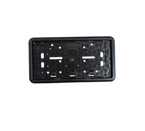 Çerçeveli Dikdörtgen  Plakalık Plaka Altlığı Siyah 32X17cm 1 Adet