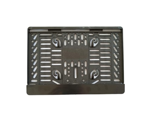 Çıtalı Kare Plastik Plakalık Motosiklet Plaka Altlığı 25x16cm