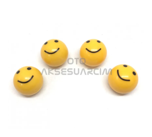 Gülen Emoji Lüx Sibop Kapağı Sarı