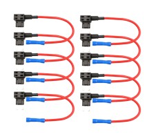 Mini Bıçak Sigorta Çoklayıcı Fuse Tap 10 Adet