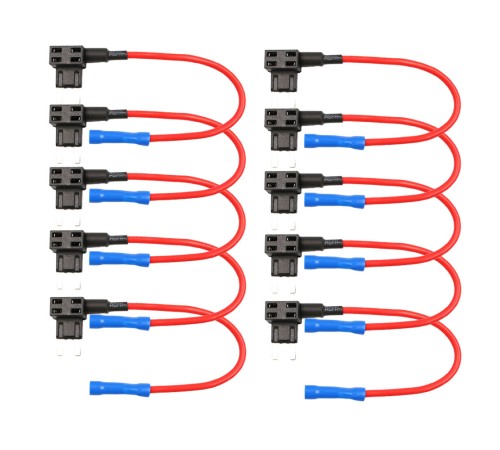 Mini Bıçak Sigorta Çoklayıcı Fuse Tap 10 Adet