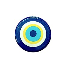 Nazar Boncuk Modeli  Yuvarlak Etiket Damla Sticker 3.5 cm