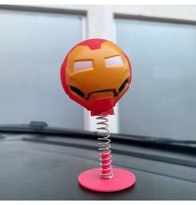 Iron Man Sallanan Kafa Zıp Zıp Marvel Lisanslı