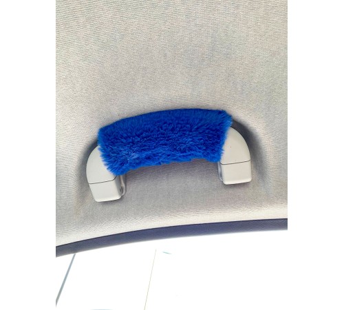 Yumuşak Peluş El Tutamaç Süsü Mavi