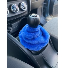 Yumuşak Peluş Vites Körüğü Vites Süsü Mavi