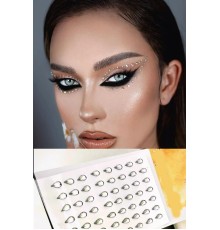 Damla Kristal Işıltılı Sticker Yüz Ve Vücut Makyaj Taşı ( 110 Adet )
