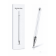 Vivo Y36 Uyumlu Dokunmatik Stylus Kalem Disk Uçlu Hassas Beyaz Tablet Telefon Çizim Kalemi