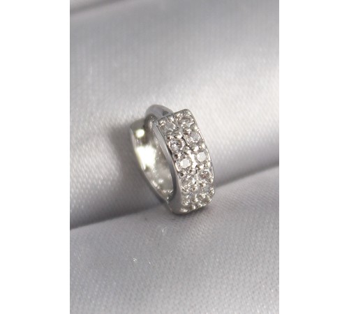 316L Çelik Gümüş Renk Zirkon Taşlı Tragus Piercing - TJ-PR1305 316L Çelik Gümüş Renk Zirkon Taşlı Tragus Piercing - TJ-PR1305