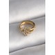 316L Çelik Gold Renk Zirkon Taşlı Deniz Yıldızı Model Tragus Piercing - TJ-PR1318