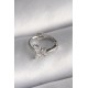316L Çelik Gümüş Renk Zirkon Taşlı Kelebek Model Tragus Piercing - TJ-PR1321