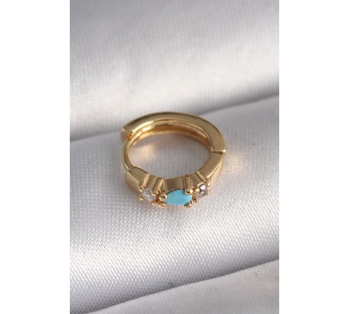 316L Çelik Gold Renk Zirkon Taşlı Mavi Taş Detay Tragus Piercing - TJ-PR1324 316L Çelik Gold Renk Zirkon Taşlı Mavi Taş Detay Tragus Piercing - TJ-PR1324