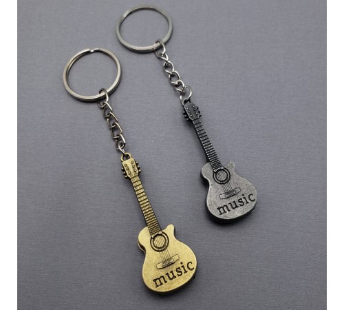 Metal Gitar Anahtarlık Metal Gitar Anahtarlık