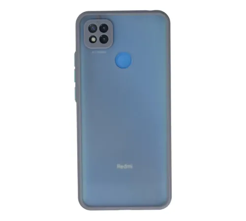 Redmi 9C Kılıf Montreal Silikon Kapak - Gri