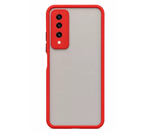 Huawei Y9 Prime 2019 Kılıf Montreal Silikon Kapak - Kırmızı