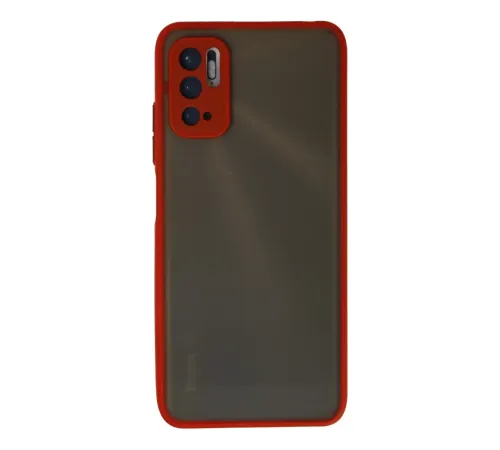 Redmi Note 10 5G Kılıf Montreal Silikon Kapak - Kırmızı