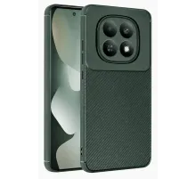 Redmi Note 15 Pro Plus 5G Auto Focus Karbon Kapak - Koyu Yeşil
