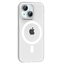 Apple iPhone 15 PC Blank Magsafe Kapak - Şeffaf