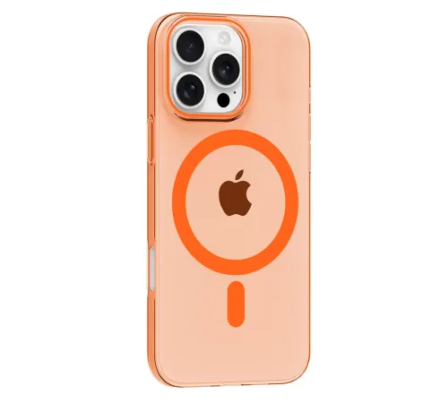 Apple iPhone 16 Pro Max PC Blank Magsafe Kapak - Turuncu