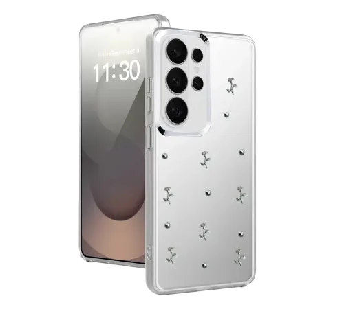 Samsung Galaxy S26 Ultra Fiyonk Desenli Kapak - Desen 4