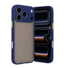 Apple iPhone 17 Pro Max Kılıf Montreal Silikon Kapak - Lacivert