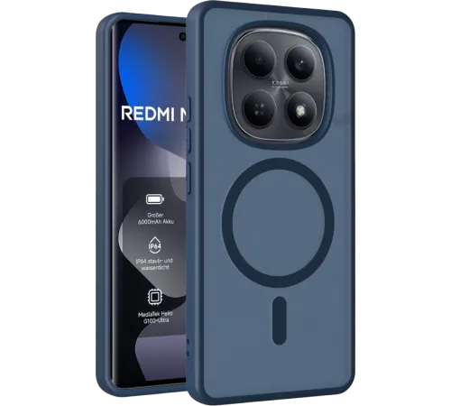 Redmi Note 15 Pro 5G Jota Magsafe Kapak - Lacivert