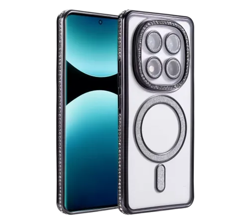 Redmi Note 15 Pro Plus 5G Joke Simli Magneticsafe Kılıf - Siyah