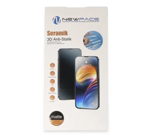 Xiaomi Redmi 13 4G 3D Antistatik Mat Seramik Nano Ekran Koruyucu