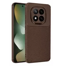 Redmi Note 15 Pro 5G Auto Focus Karbon Kapak - Kahverengi
