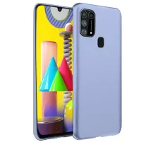 Samsung Galaxy M31 Kılıf Nano içi Kadife Silikon - Lila