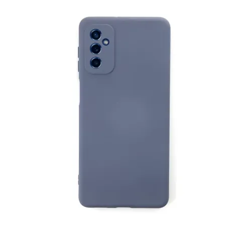 Samsung Galaxy M52 5G Kılıf Nano içi Kadife Silikon - Gri
