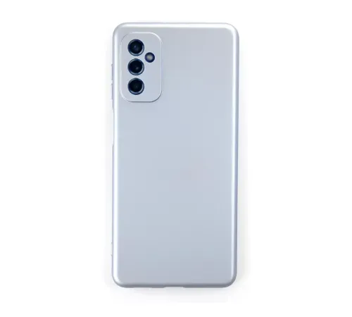 Samsung Galaxy M52 5G Kılıf Nano içi Kadife Silikon - Sky Blue