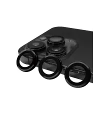 Apple iPhone 14 Pro Max Raze Metal Kamera Lens - Siyah