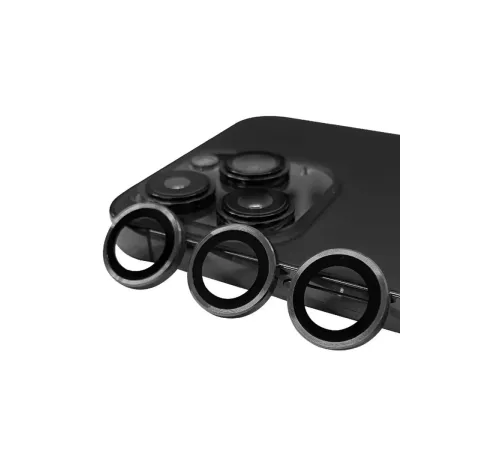 Apple iPhone 13 Pro Max Raze Metal Kamera Lens - Gri