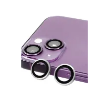 Apple iPhone 13 Mini Raze Metal Kamera Lens - Gümüş